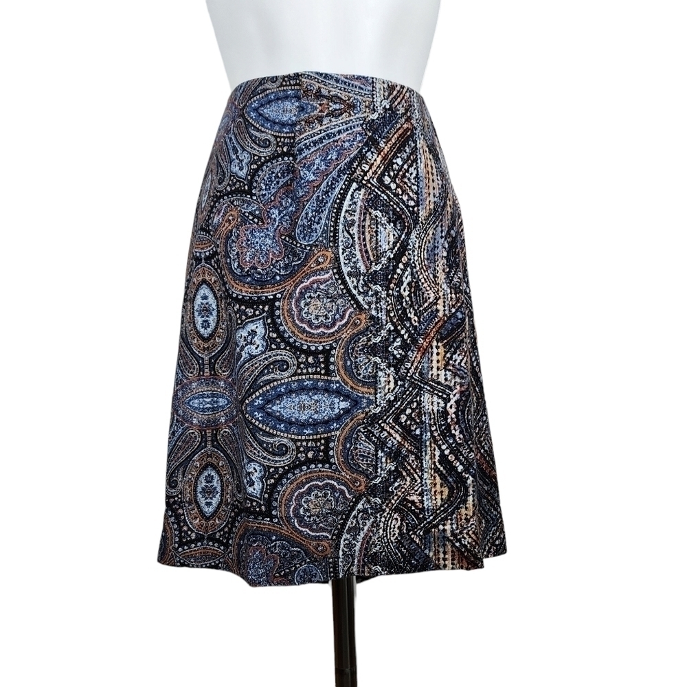 J. JILL PONTE PULL-ON PENCIL SKIRT